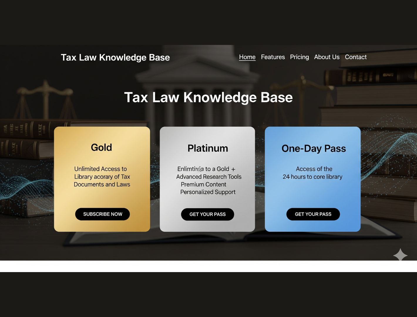 Tax Law Knowledge Base Preview